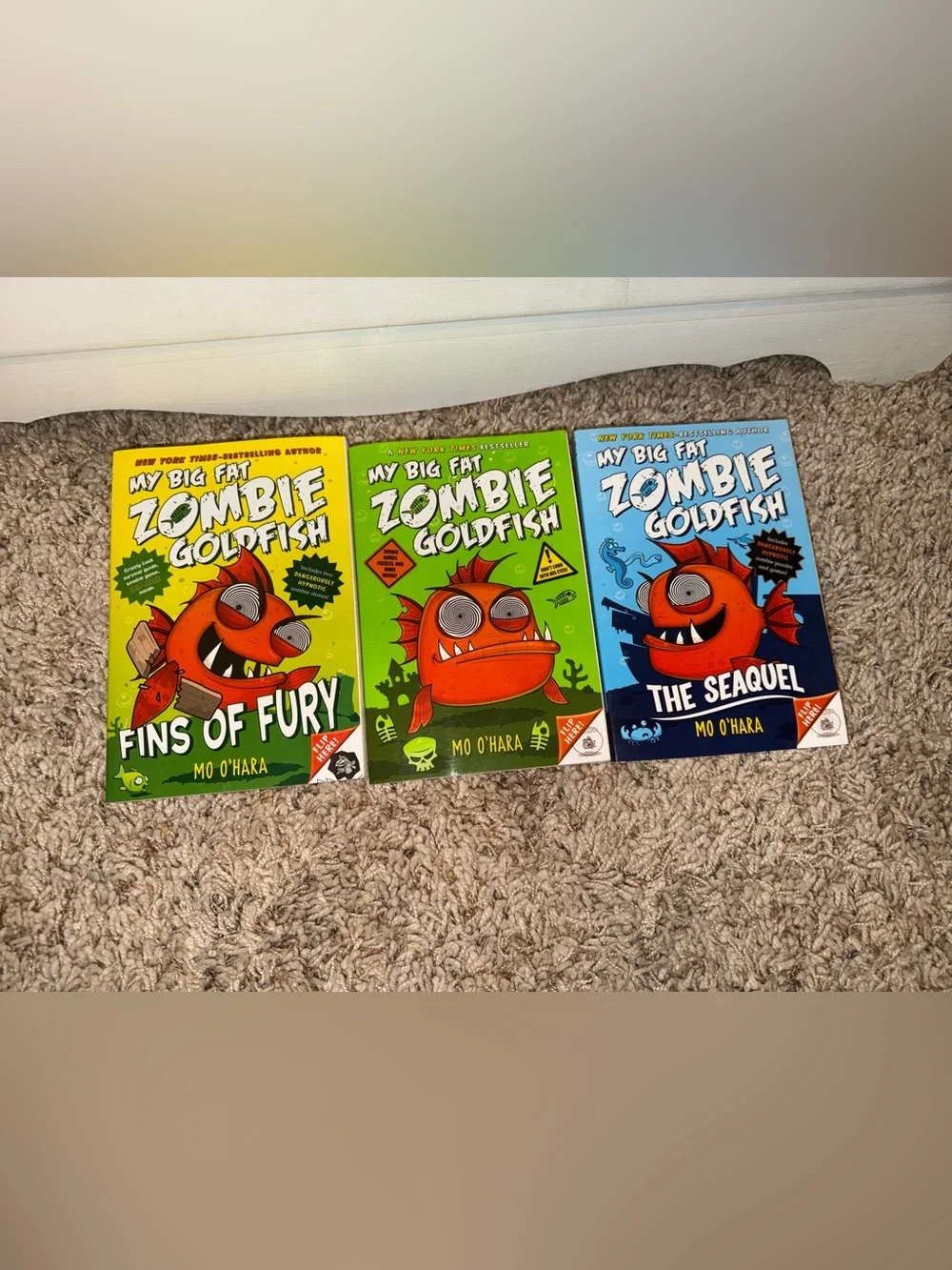 Zombie goldfish book series